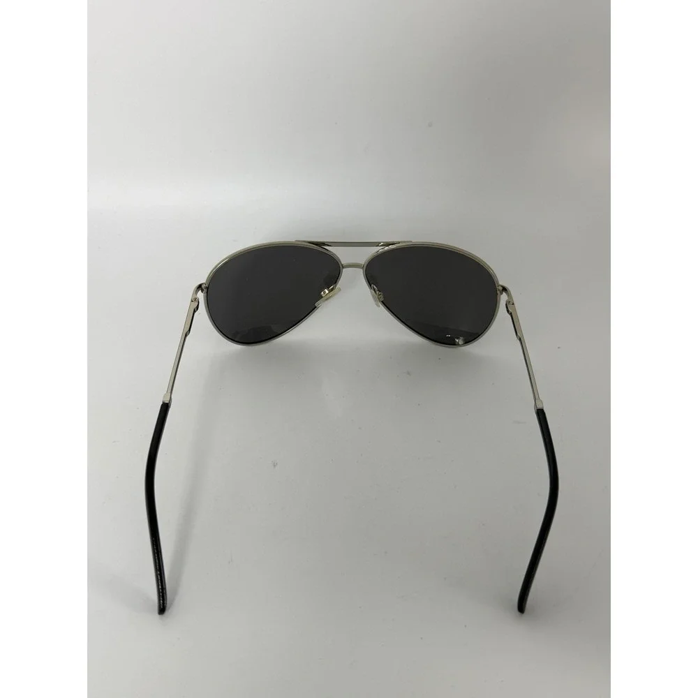 Solize by Del Sol Paradise Found‎ Aviator Sunglasses Silver Metal Black Lens